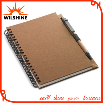 Quality Spiral Notebook with Full Color Printed Cardboard Cover (SNB110)